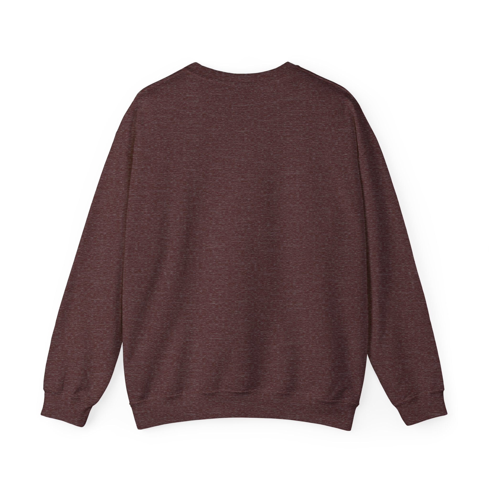 Cozy Season Sweatshirt — Fall Leaves Plaid Autumn Crewneck