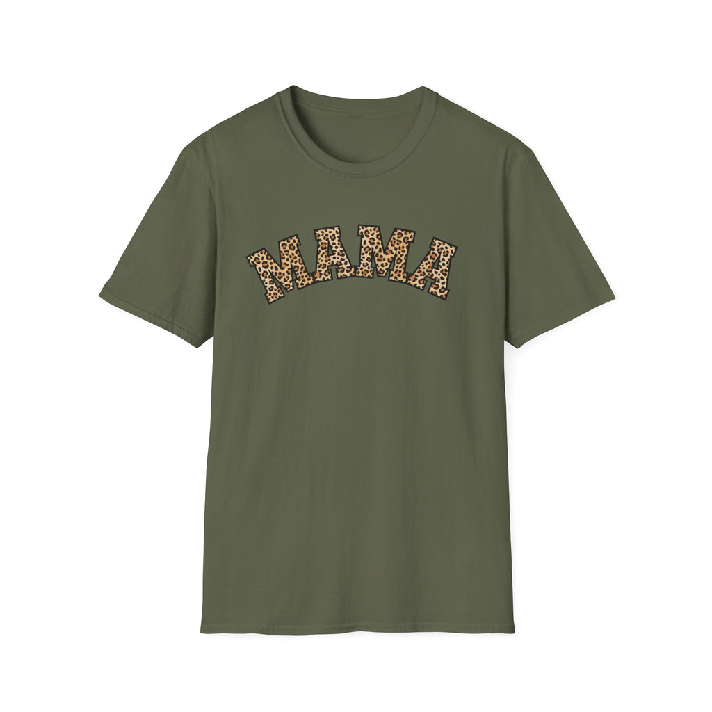 Leopard Print MAMA T-Shirt